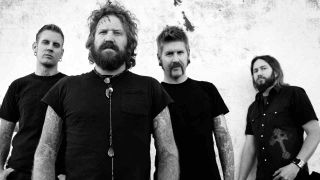 Mastodon posing for a photograph in 2011