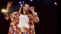 Fish onstage in 1987