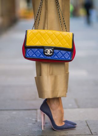 A Chanel 2.55 bag