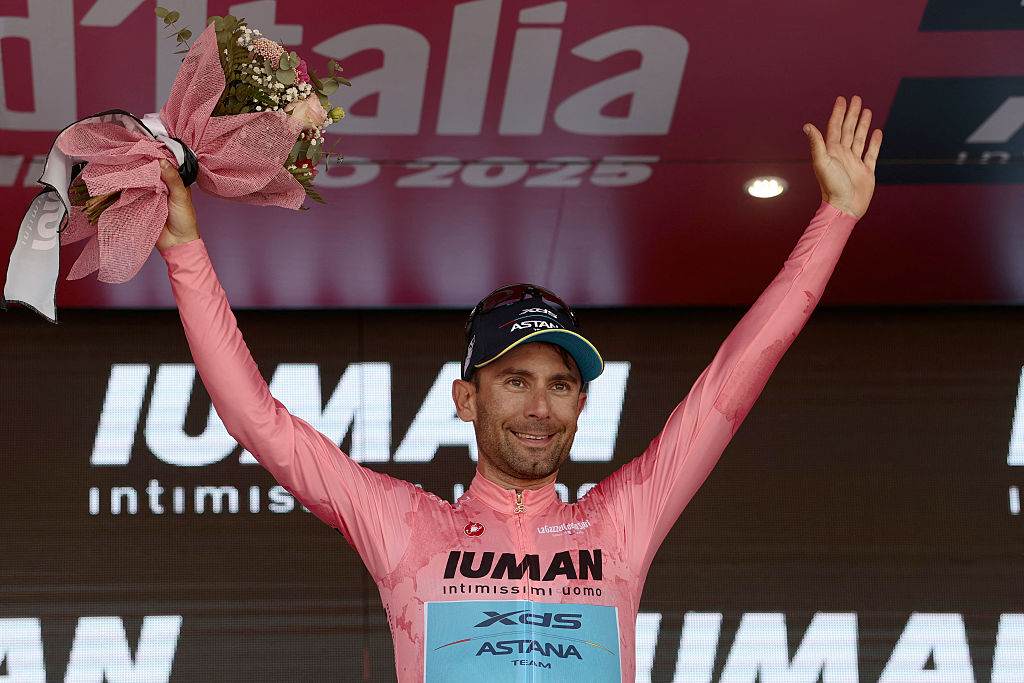 The current GC standings at the Giro d'Italia 2025 after stage 8