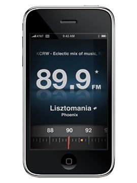 Radio app store for iphone