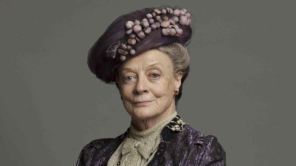 Violet Crawley in Downton Abbey