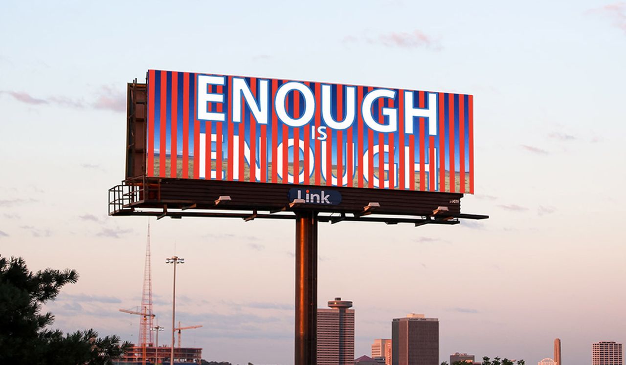  Billboard initiative with a direct message