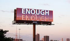  Billboard initiative with a direct message