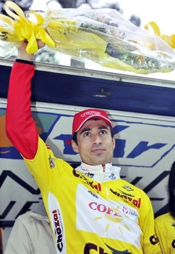 2011 Tour M&eacute;diterran&eacute;en overall winner David Moncoutie (Cofidis)