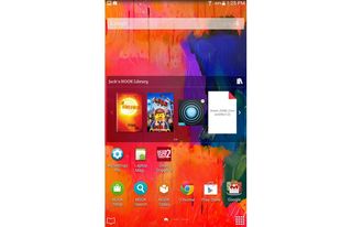 Samsung Galaxy Tab 4 Nook S Homescreen