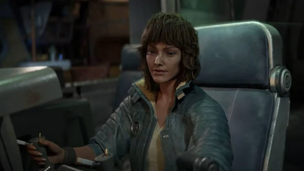 Kay Vess seen in gameplay footage shown during the 2024 Ubisoft Forward event.