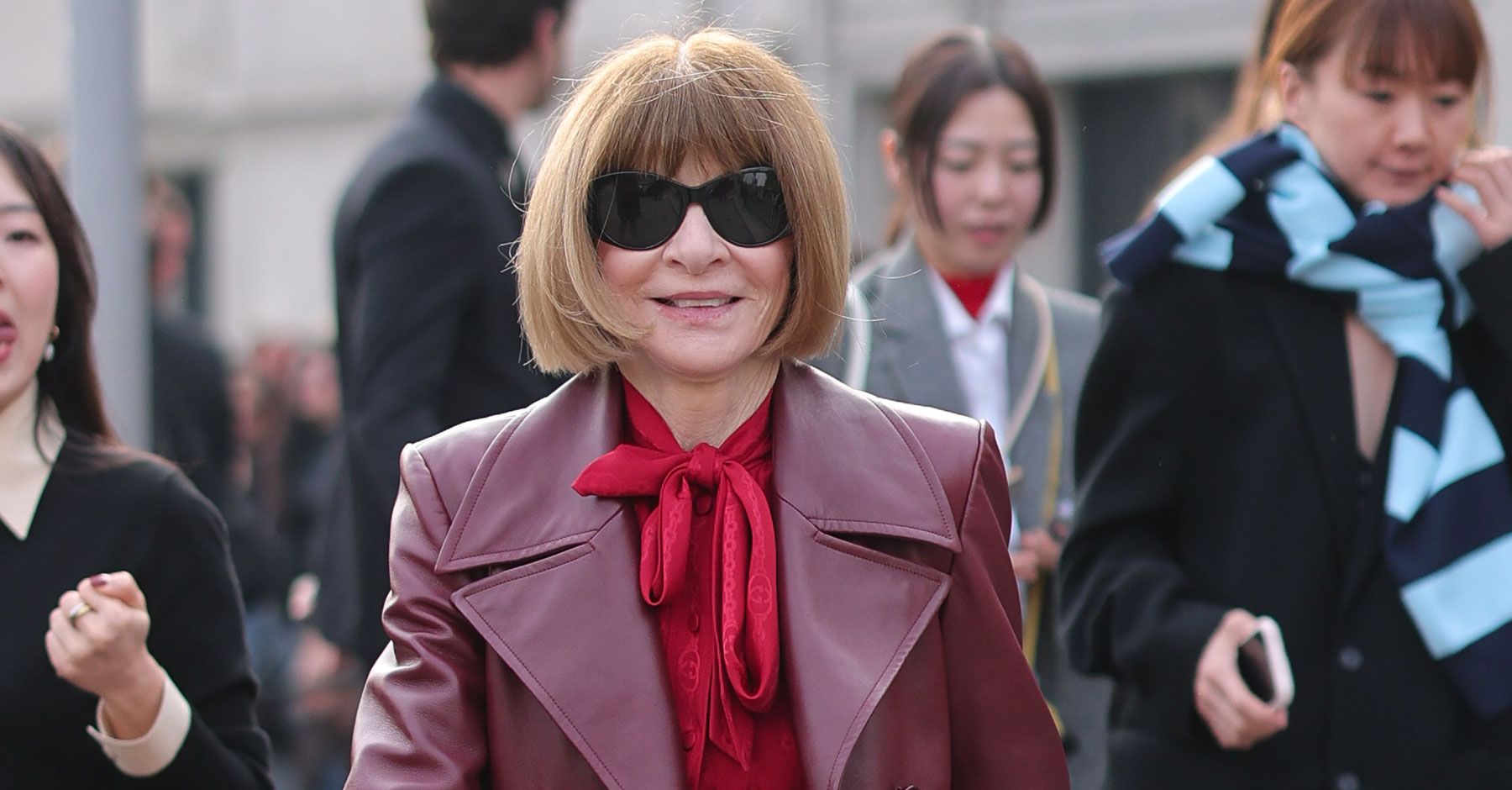 Anna Wintour Only Packed One Shoe Trend for Milan FW