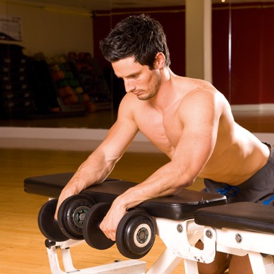 Reverse wrist curl: Step 1