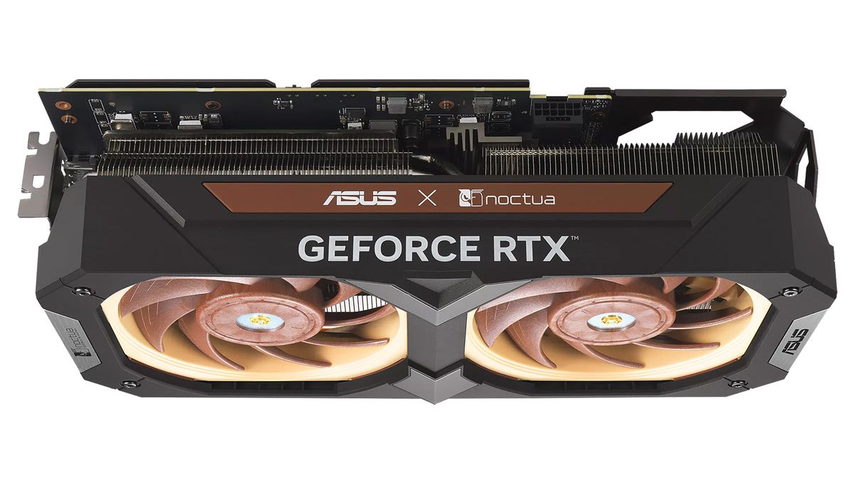 Asus unveils RTX 4080 Super Noctua Edition ahead of launch, just