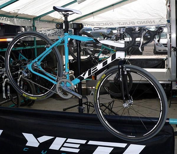 Yeti's new production cyclocross bike.