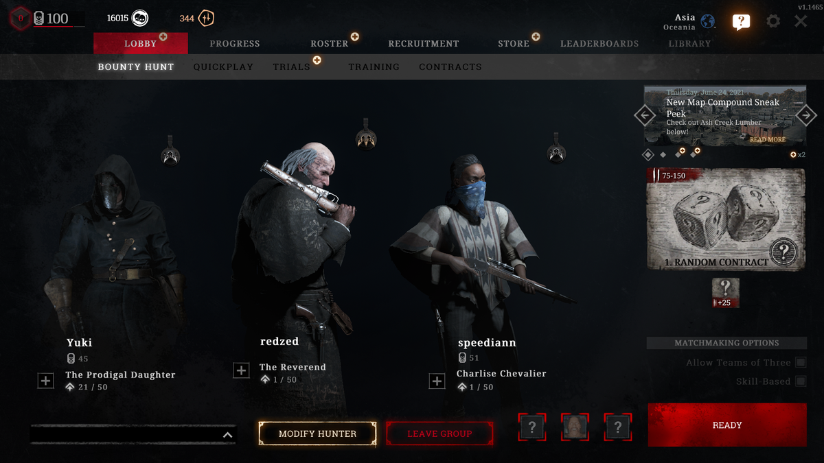 Hunt Showdown is secretly the most online shooter around