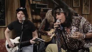 Mike Myers and Aerosmith on SNL