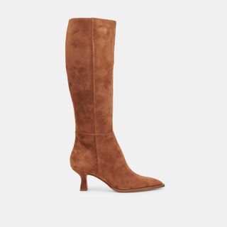 Auggie Boots Brown Suede