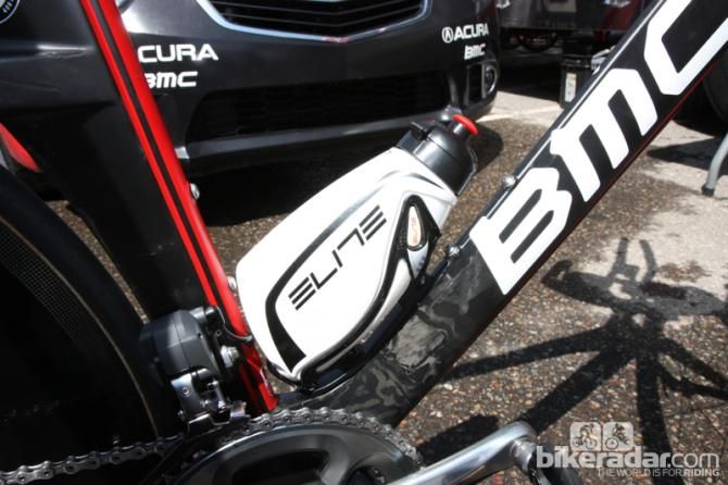 Elite's aero bottle requires a dedicated cage