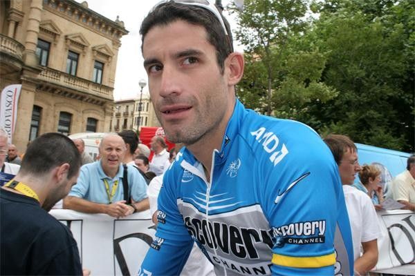 George Hincapie (Discovery Channel) at the start