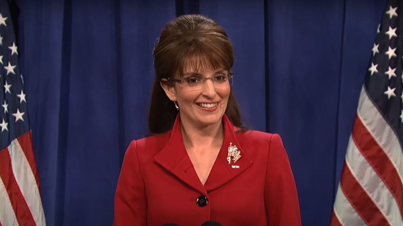 Tina Fey as Sarah Palin on SNL