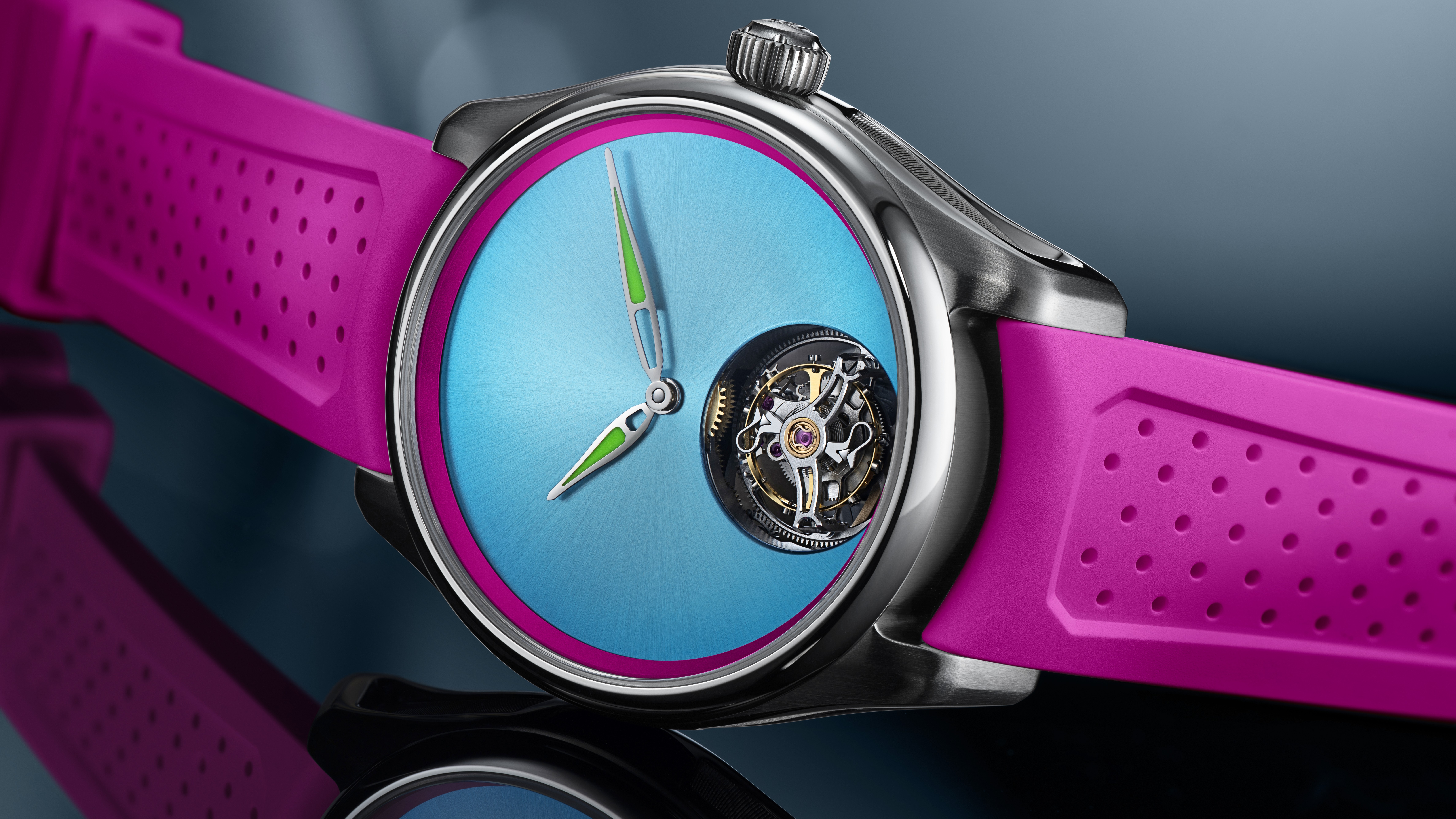 H Moser &amp; Cie Pioneer Tourbillon Miami