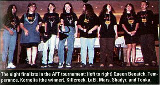 Quake AFT finalists