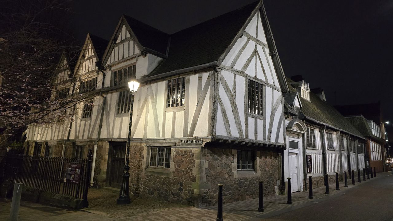 An old Tudor style building in England