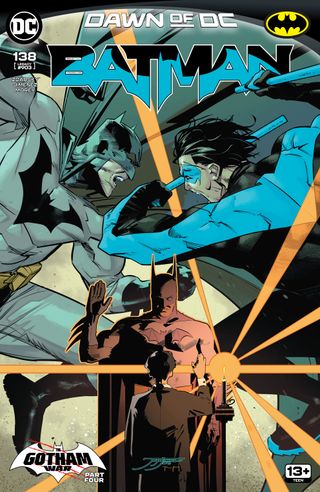 The main cover for Batman #138