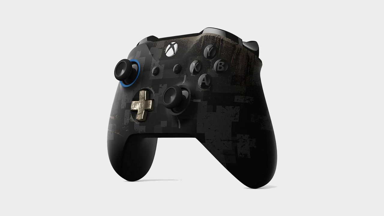 A custom design of the Xbox one controller
