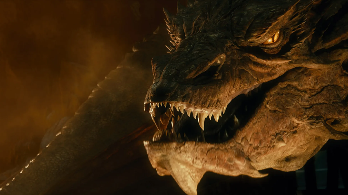 Smaug in The Hobbit: The Desolation of Smaug