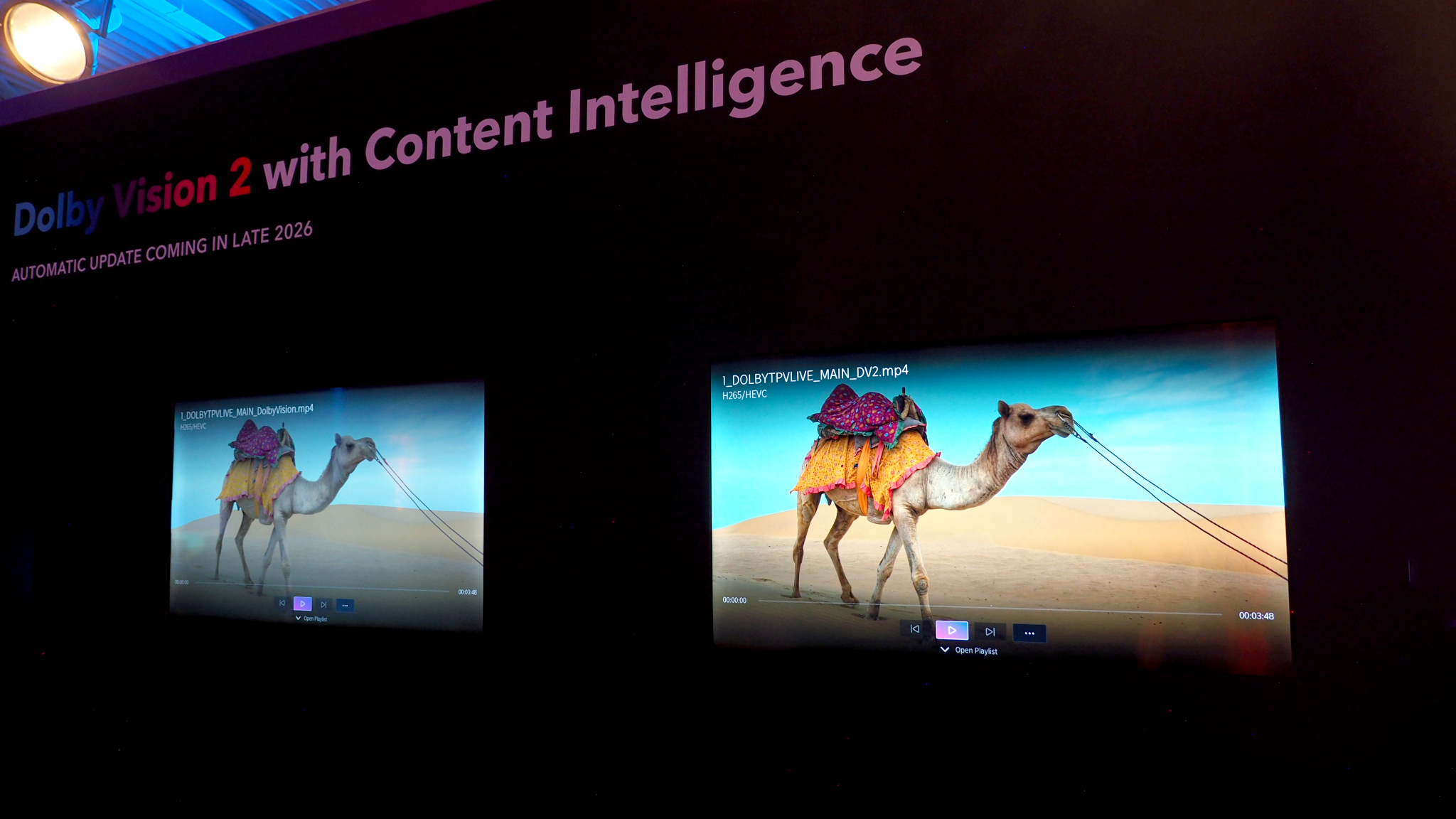 Dolby Vision 2 Max demonstration