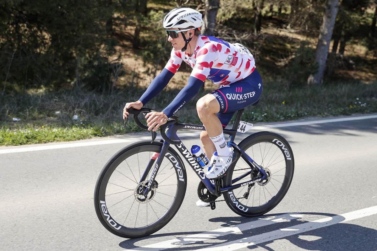 Itzulia Basque Country 2022 - 61st Edition - 2nd stage Leitza - Viana 207,6 km - 05/04/2022 - Remco Evenepoel (BEL - Quick-Step Alpha Vinyl Team) - photo Luis Angel Gomez/SprintCyclingAgency&Acirc;&copy;2022