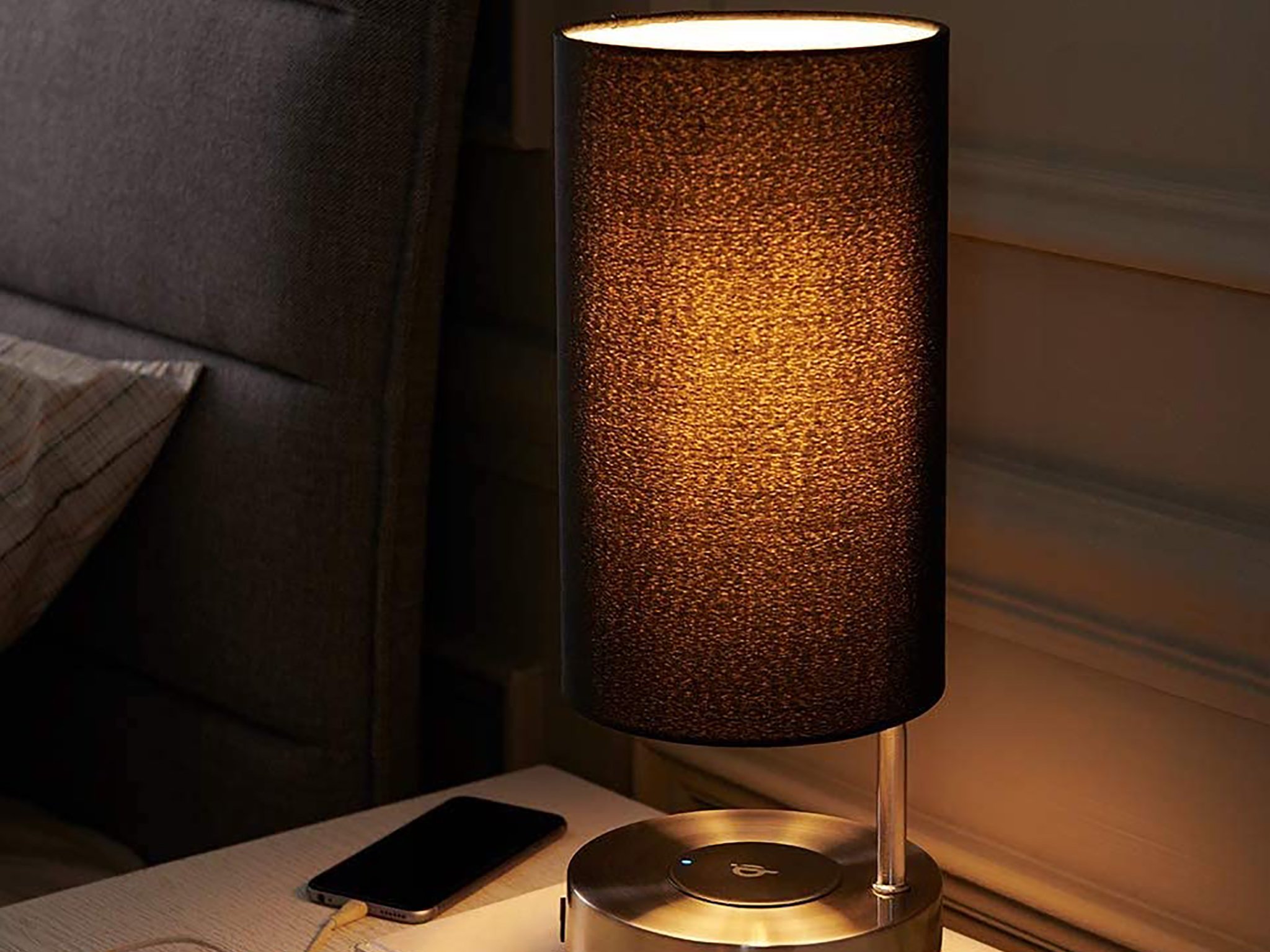 Беспроводная лампа. Bacchus Glass Table Bedside Lamp.