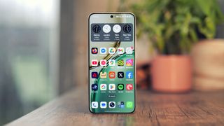 The Honor Magic 8 Lite resting on a table