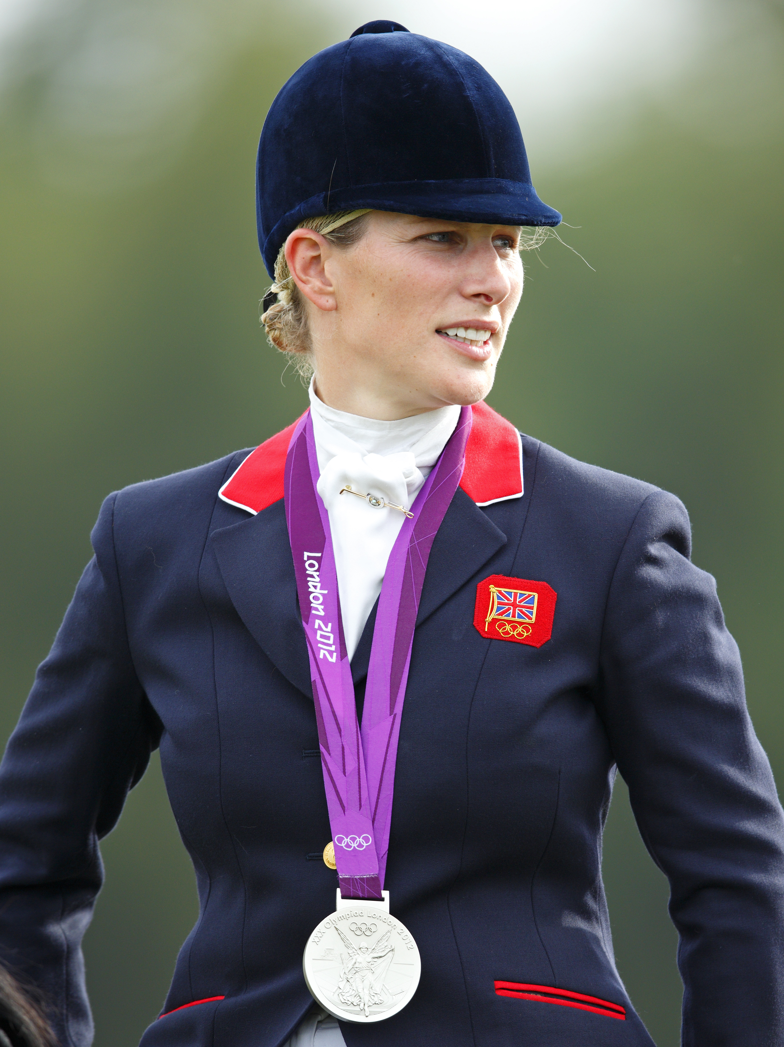Zara Tindall na olympijských hrách v Londýně 2012