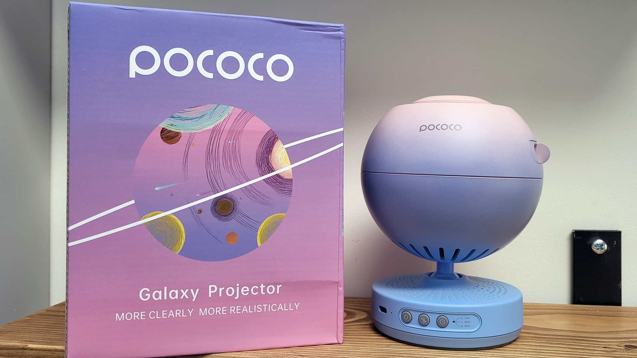 Pococo Galaxy star projector review