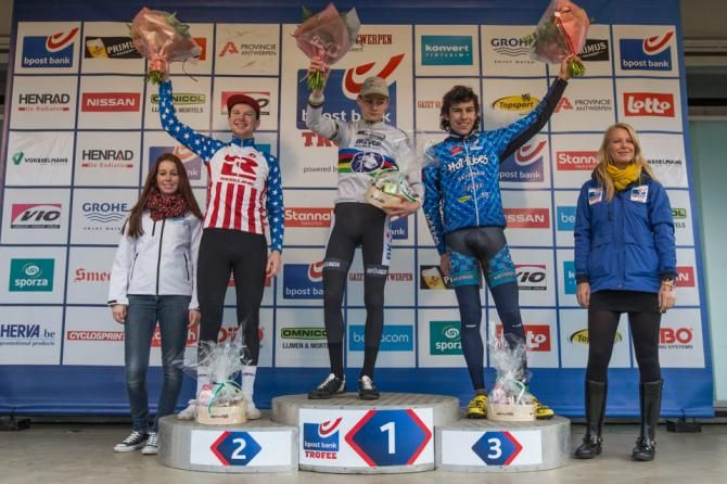 Curtis White on the Loenhout podium