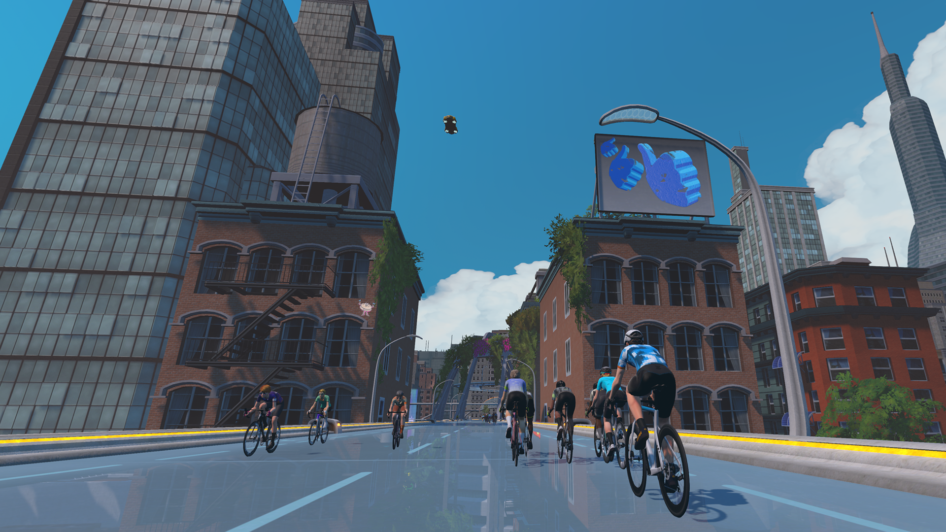 Riders in the new New York map