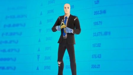 Fortnite stonks skin