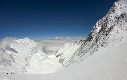 Mountain climbing in Nepal