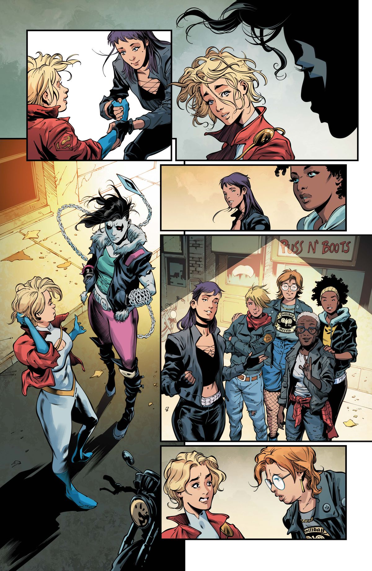 Art from Power Girl #9