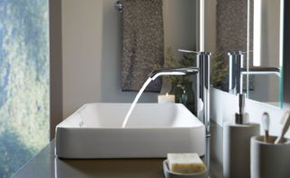 Bathroom sink and taps by Kohler