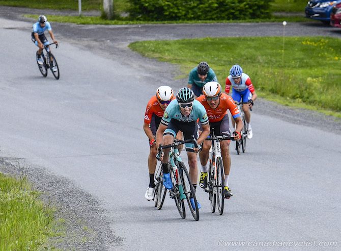 Nickolas Zukowsky (Floyd's Pro Cycling) tries to go
