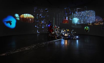 Flash Point, by Sarah Sze at Gagosian Rome