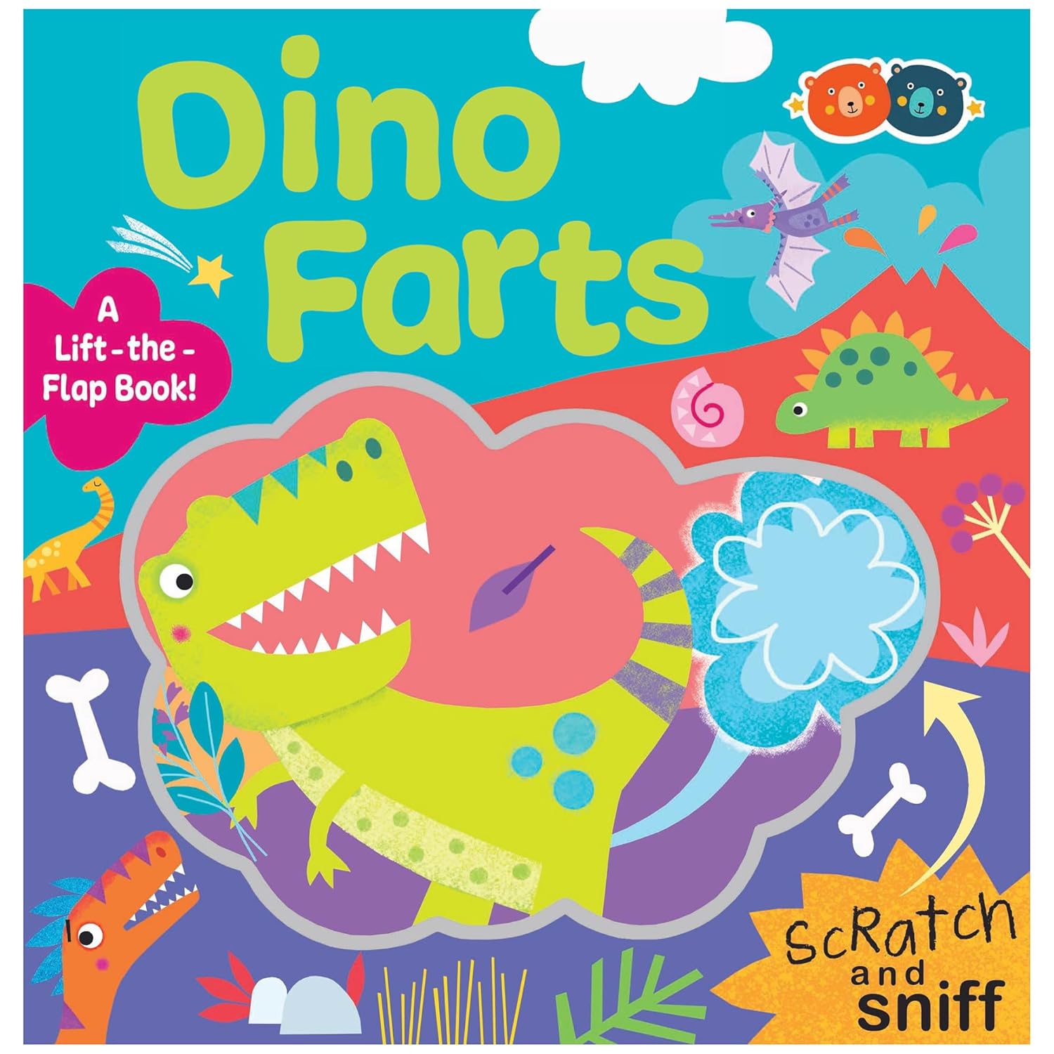 Dino Farts Scratch and Sniff (scratch and Sniff Fart Books)