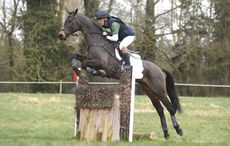 Simon Grieve riding DRUMBILLA METRO in OI Section C, during Great Witchingham International (1) Horse Trails held at Blackwater Farm in the village of Great Witchingham near Norwich in the county of Norfolk in the UK on the 23th March 2018