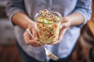 Gluten free foods: A salad