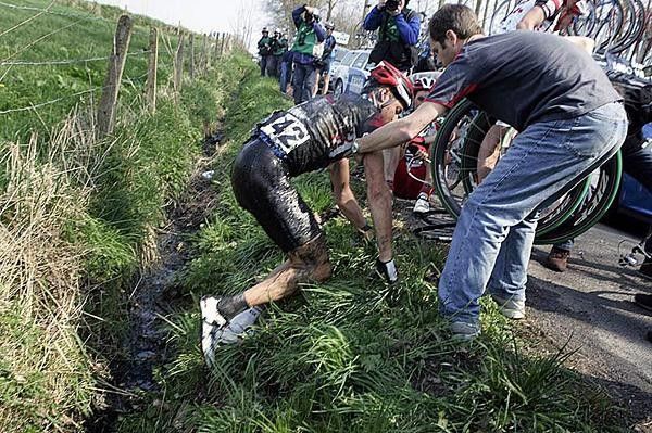 Then you rescue the very muddy Luke Roberts