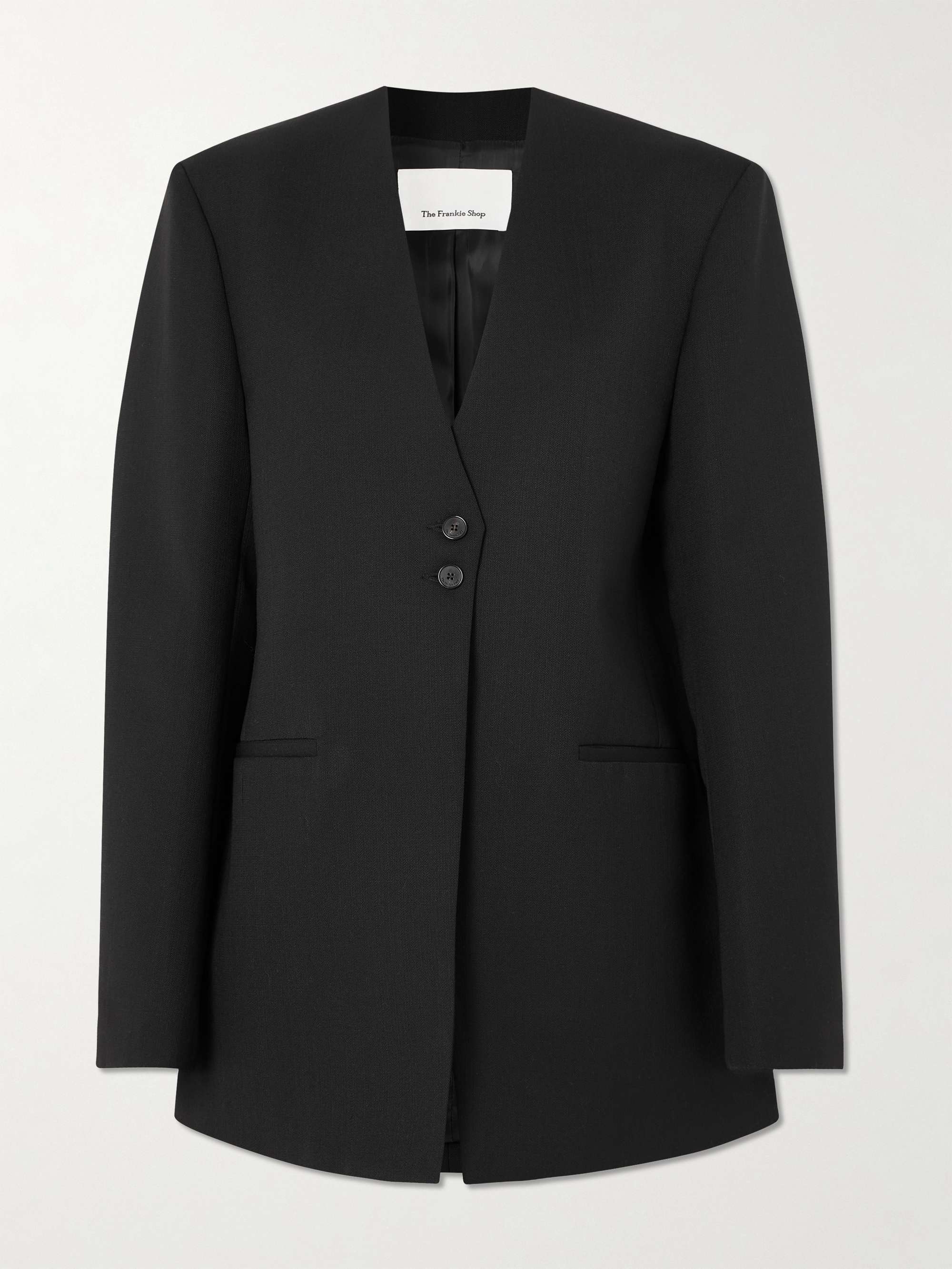 Winsen Oversized Woven Blazer