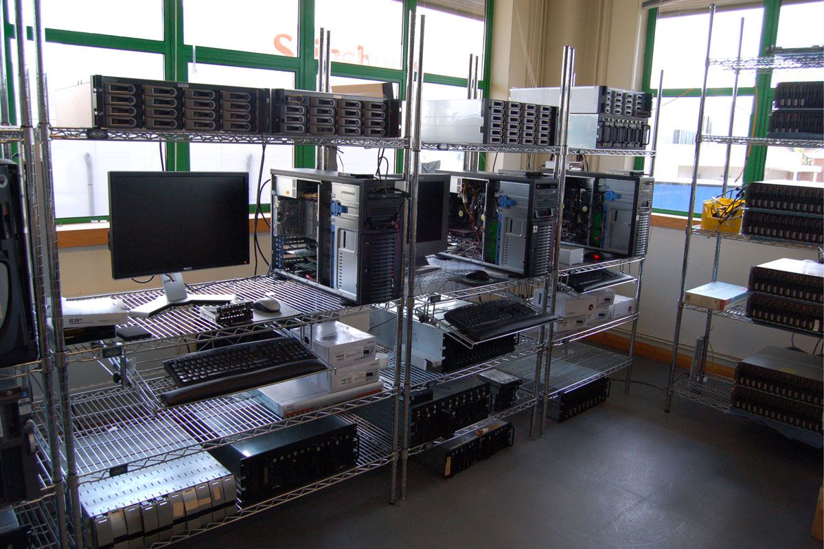 Working on servers and RAID arrays