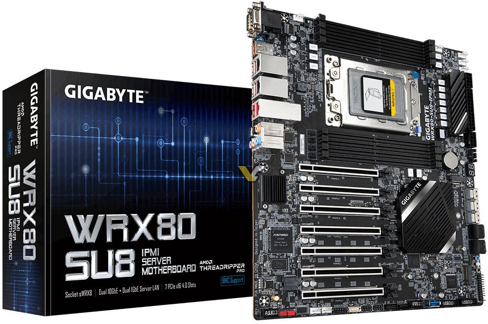Gigabyte's WRX80 SU8 Threadripper Pro for Wider Audiences? Tom's