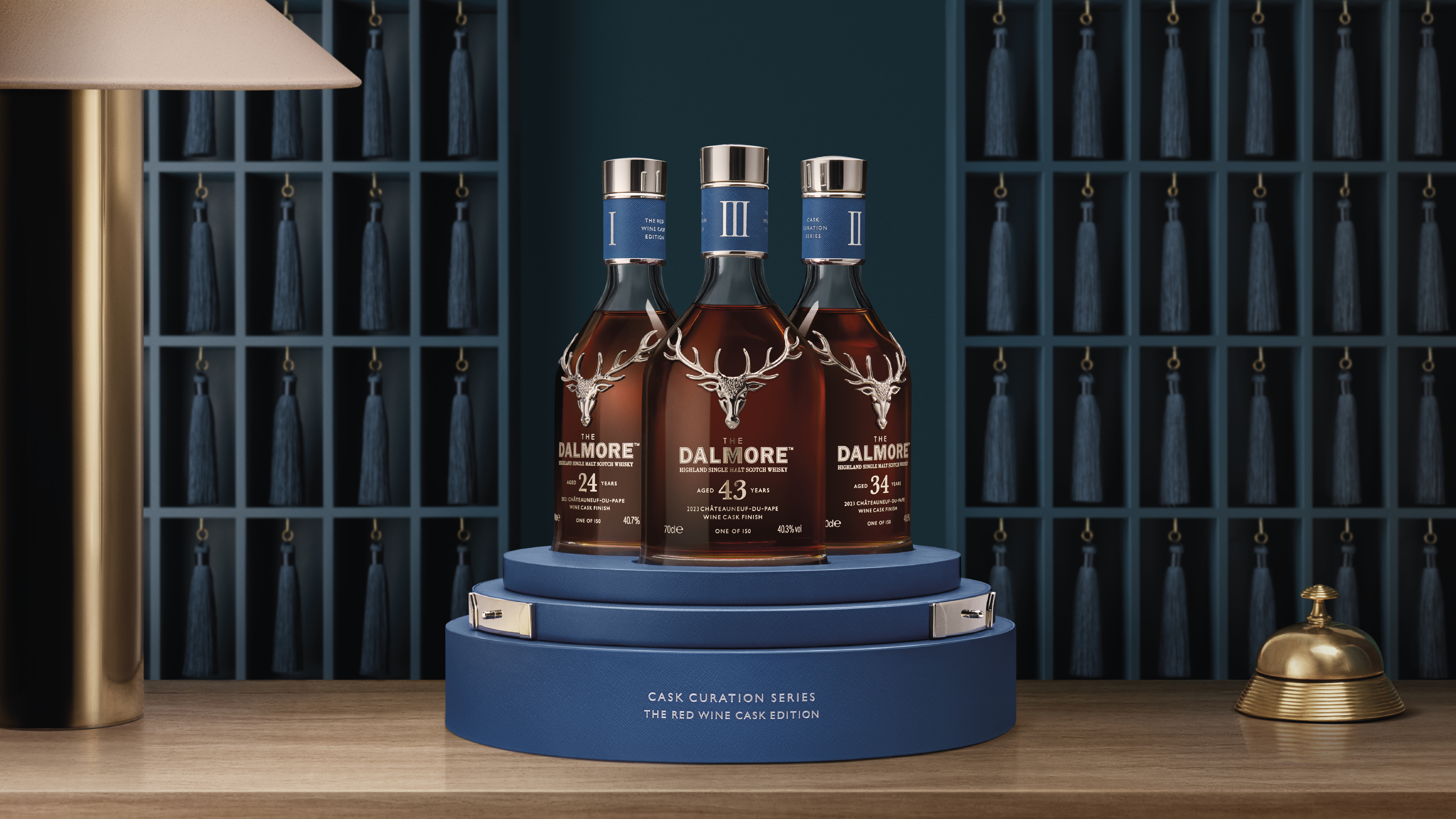 The Dalmore The Red Wine Cask Edition bottles