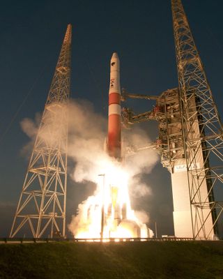 This ULA Atlas 5 rocket launched a new GPS satellite to space on May 16, 2014.